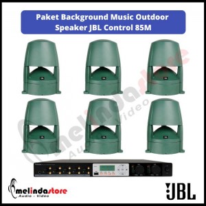 Paket Background Music Outdoor Taman Kolam Speaker JBL 85M | 6 Speaker